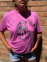 Load image into Gallery viewer, Cute Floral Bat shirt
