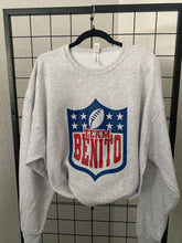 Load image into Gallery viewer, Team Benito Gray sweatshirt
