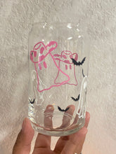 Load image into Gallery viewer, Cowgirl Ghosties 16 oz glass cup
