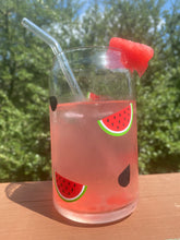 Load image into Gallery viewer, Watermelon 16oz glass cup
