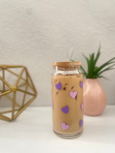 Load image into Gallery viewer, Purple Hearts 16oz.or 20oz
