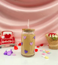 Load image into Gallery viewer, Purple Hearts 16oz.or 20oz
