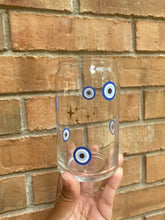 Load image into Gallery viewer, Mal de Ojo / Evil Eye 16 oz. glass cup
