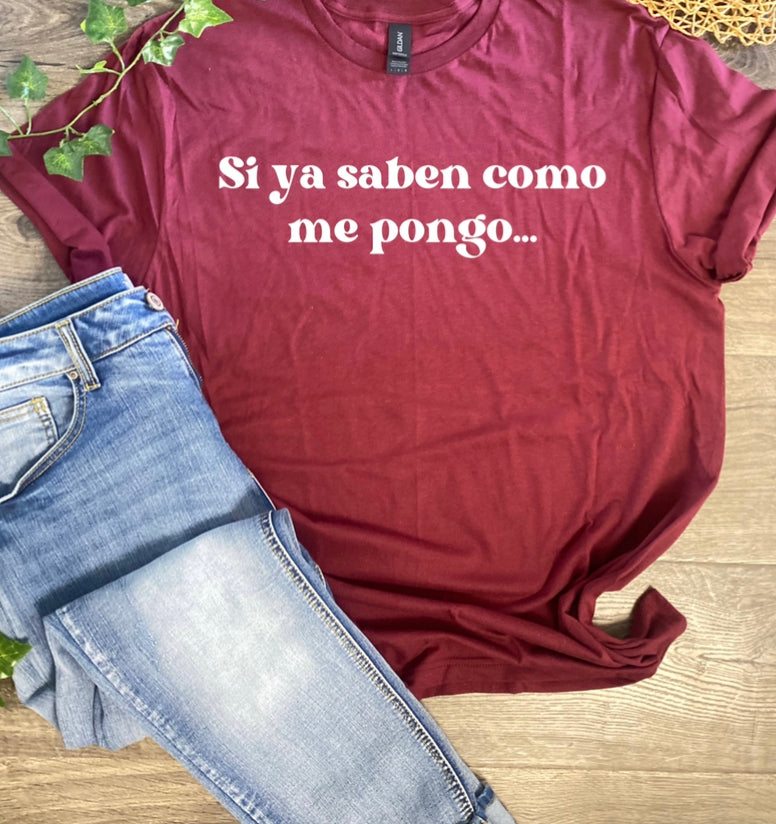 Si ya saben…shirt