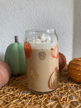 Load image into Gallery viewer, Color-Changing Pumpkins, 16 oz. glass can cup

